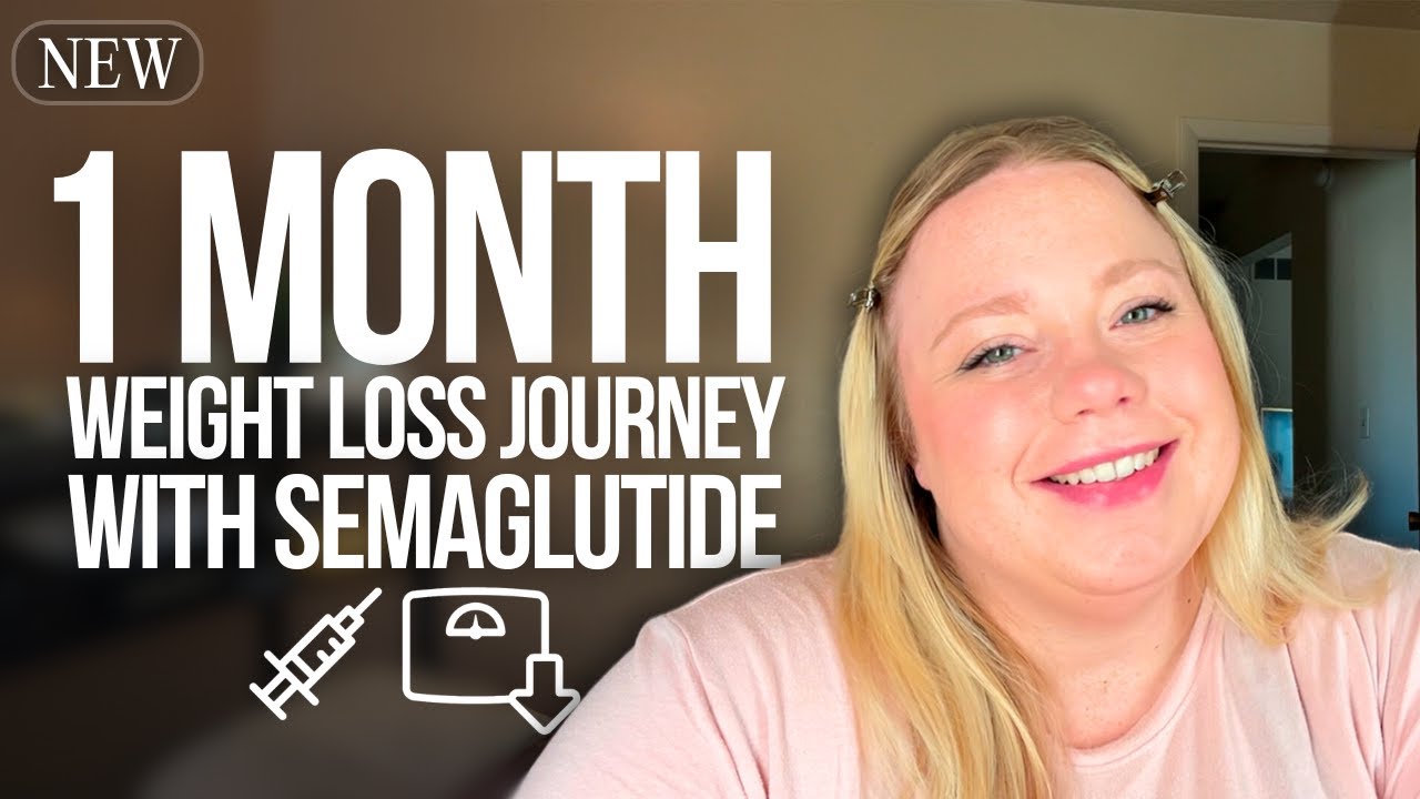 1 Month Weight Loss Journey With Semaglutide! | Patient POV