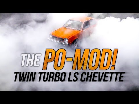 The Po-Mod! Twin Turbo LS Chevette - LS Fest West