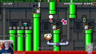 Super Mario Maker - Some Cool Kaizo Levels