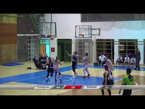 Btravel WABA Superliga // Trešnjevka - Partizan // highlights