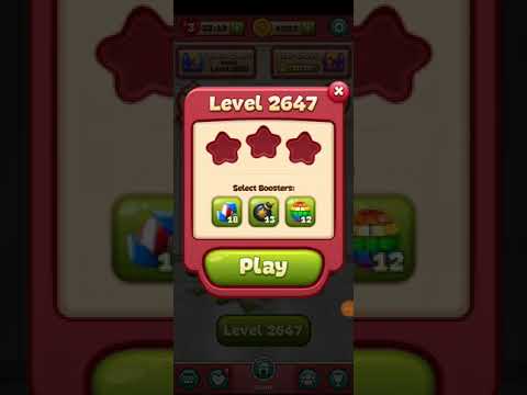 Toon blast level 2647 no booster😎😎