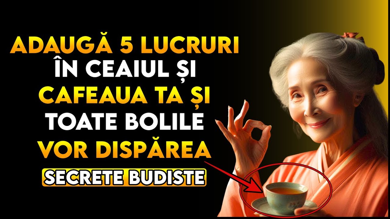 Adaugă 5 INGREDIENTE în CEAIUL și CAFEAUA ta | Toate BOLILE vor DISPĂREA | Budism | Povești Zen