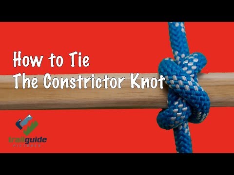 Constrictor Knot SUPER EASY!!