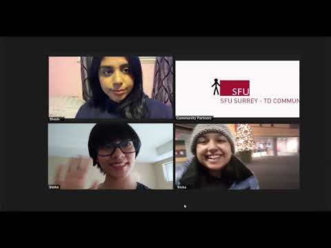 SFU Surrey TD Community Engagement Centre says thank you!