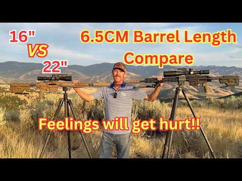 Vergleich der Lauflängen von 6,5 Creedmoor – Langstreckentest