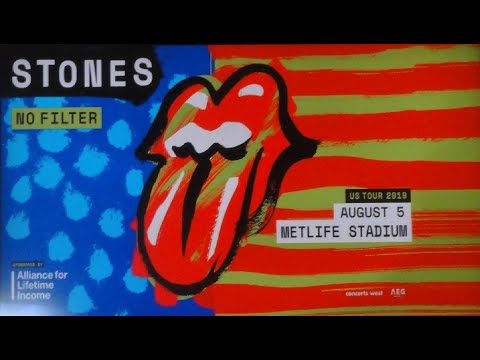 Rolling Stones No Filter Tour Metlife Rutherford N.J Charlie Watts Final US Tour Full HD