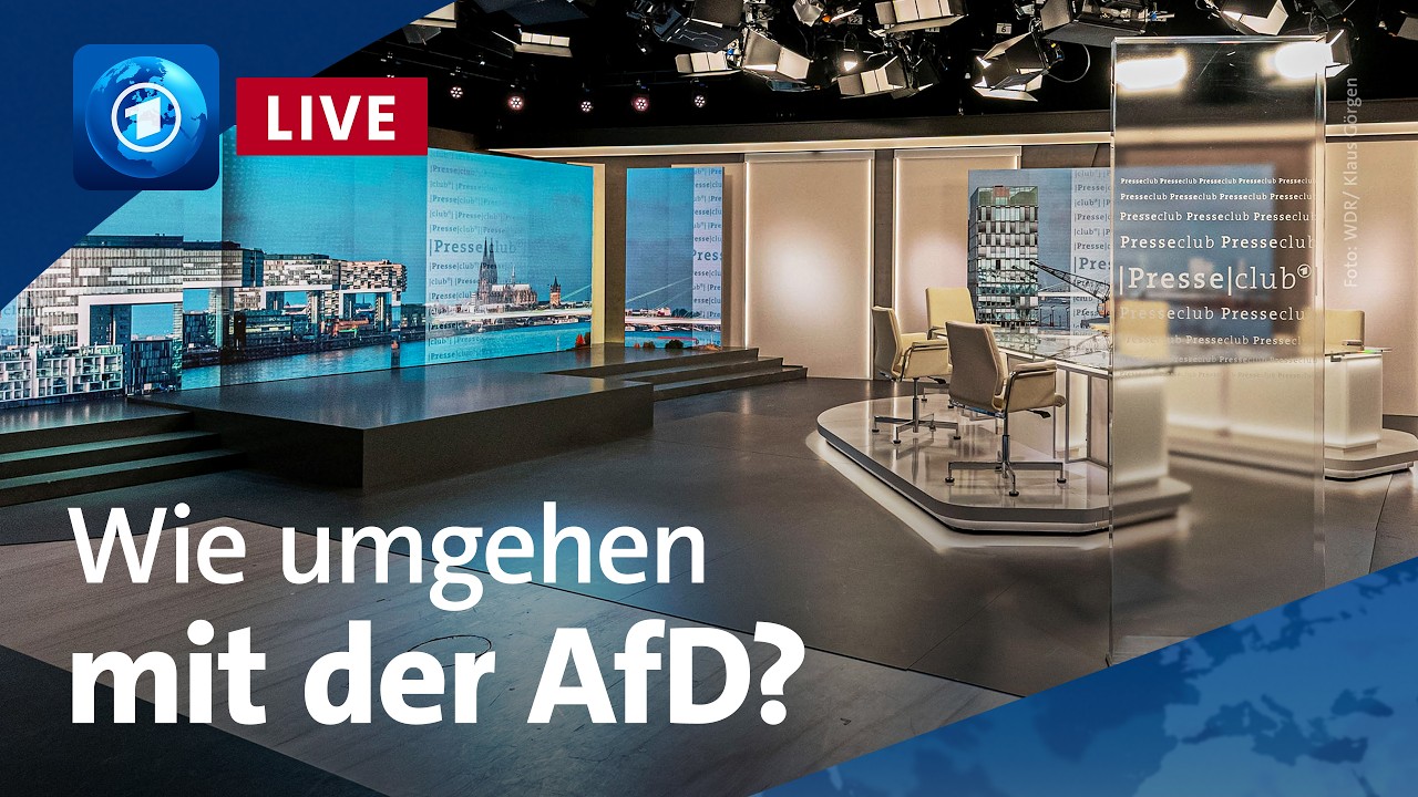 AfD hängt Union ab: Braucht es einen Strategiewechsel? | ARD-Presseclub