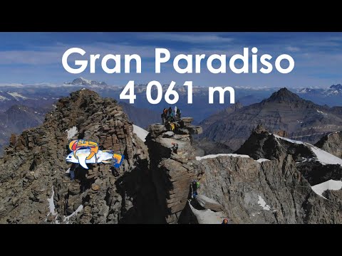GRAN PARADISO (4 061 m) climb with drone | Conquest of Paradise | TravelingTunas 🐟