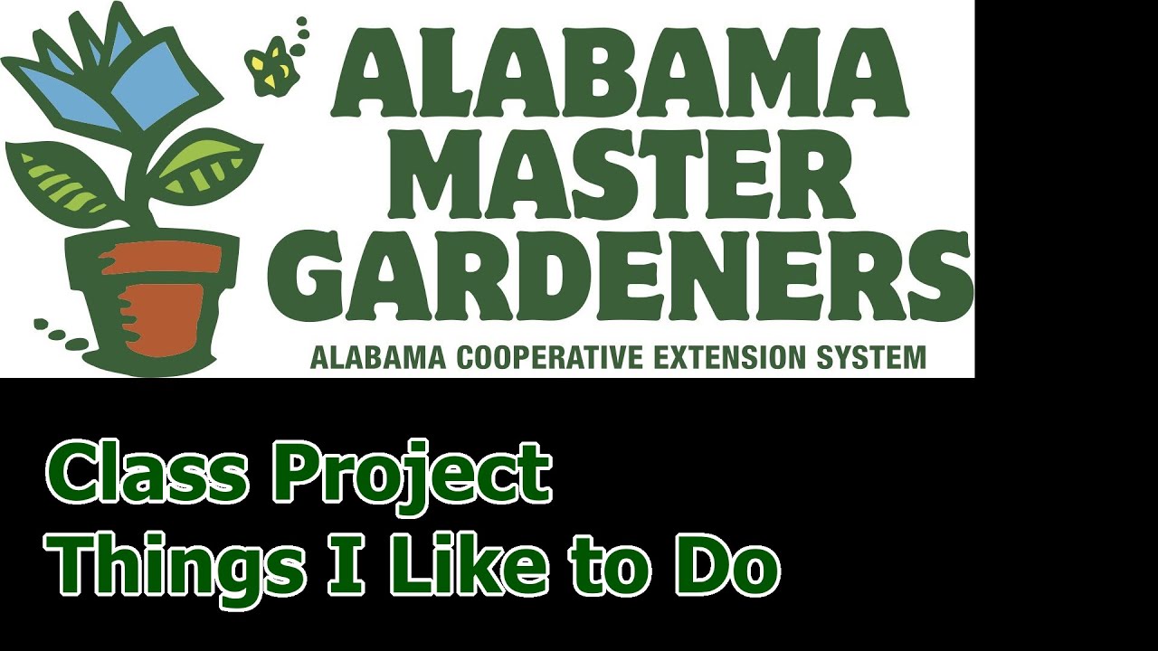 Class Project - Favorite Things in the Garden