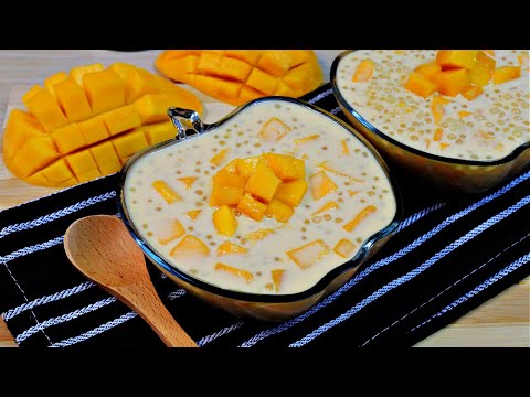 Mango Tapioca Dessert | Easy & Creamy Filipino Summer Treat I Mango Sago Dessert