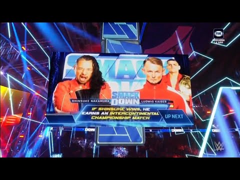 Shinsuke Nakamura Vs Ludwig Kaiser - WWE Smackdown 05/08/2022 (En Español)
