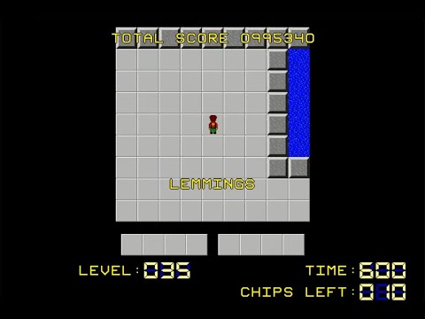 chips challenge 1, level 35
