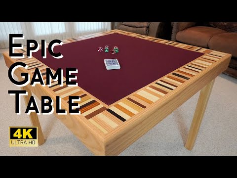 Making a Scrap Wood Folding Card Table