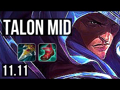 TALON vs SERAPHINE (MID) | Rank 1 Talon, 6/0/4, 2.3M mastery, 400+ games | BR Challenger | v11.11
