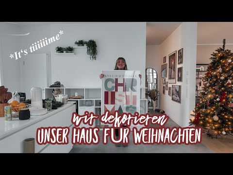 CHRISTMAS DECORATIONS - We decorate our HOUSE for Christmas | annakova