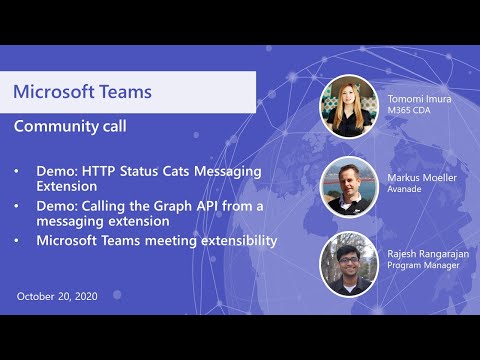 Microsoft Teams community call October 2020
