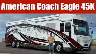 A preview image of the linked video showcasing 2025 American Coach Eagle 45K