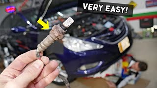 HYUNDAI SONATA OXYGEN SENSOR BANK 1 SENSOR 2 REPLACEMENT LOCATION, DOWNSTREAM O2 SENSOR