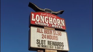 LONGHORN HOTEL AND CASINO, LAS VEGAS, $1.50 Beer