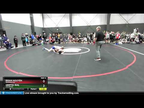 106 Lbs Champ. Round 1 - Brian Nguyen, Washington Vs Griffin Rial, Colorado 6838