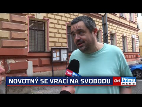 První slova Novotného na svobodě: Proběhla sebereflexe, stačilo mi to. Zhubnul jsem 10 kilo