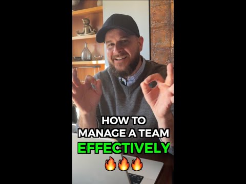 How I Manage a Team Effectively