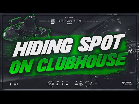 TCR6S | Clubhouse Jäger Hiding Spot Glitch Xbox One - Ps4 + PC