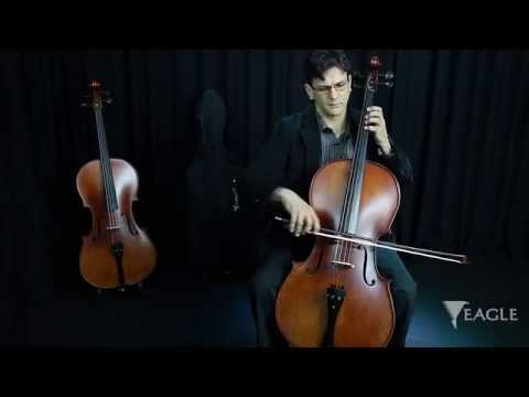 Vídeo de Violoncelo Eagle Master Série CE300 4/4