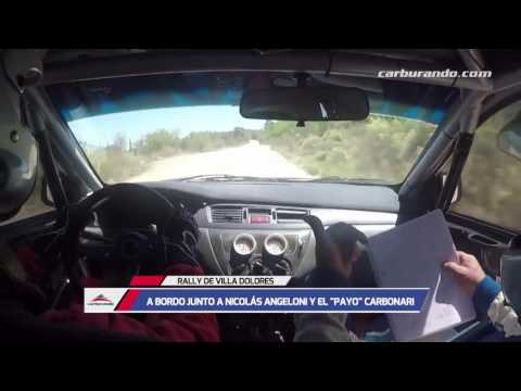 #RallyArgentino - Divertida on board en Villa Dolores (18-10-2016) - Carburando.com