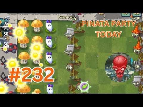 PvZ2 Piñata Party Today! September 14, 2025 Ep.232. Plants vs Zombies 2