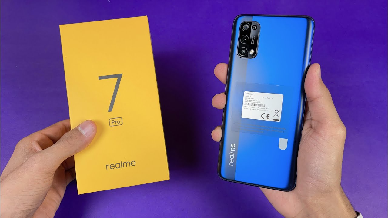 Realme 7 Pro (Blue) - Unboxing & First Impressions!