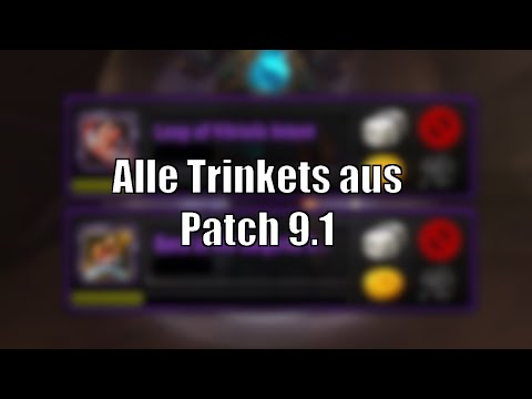Coole und spaßige Effekte! Die neuen Trinkets aus Patch 9.1 [World of Warcraft: Shadowlands]