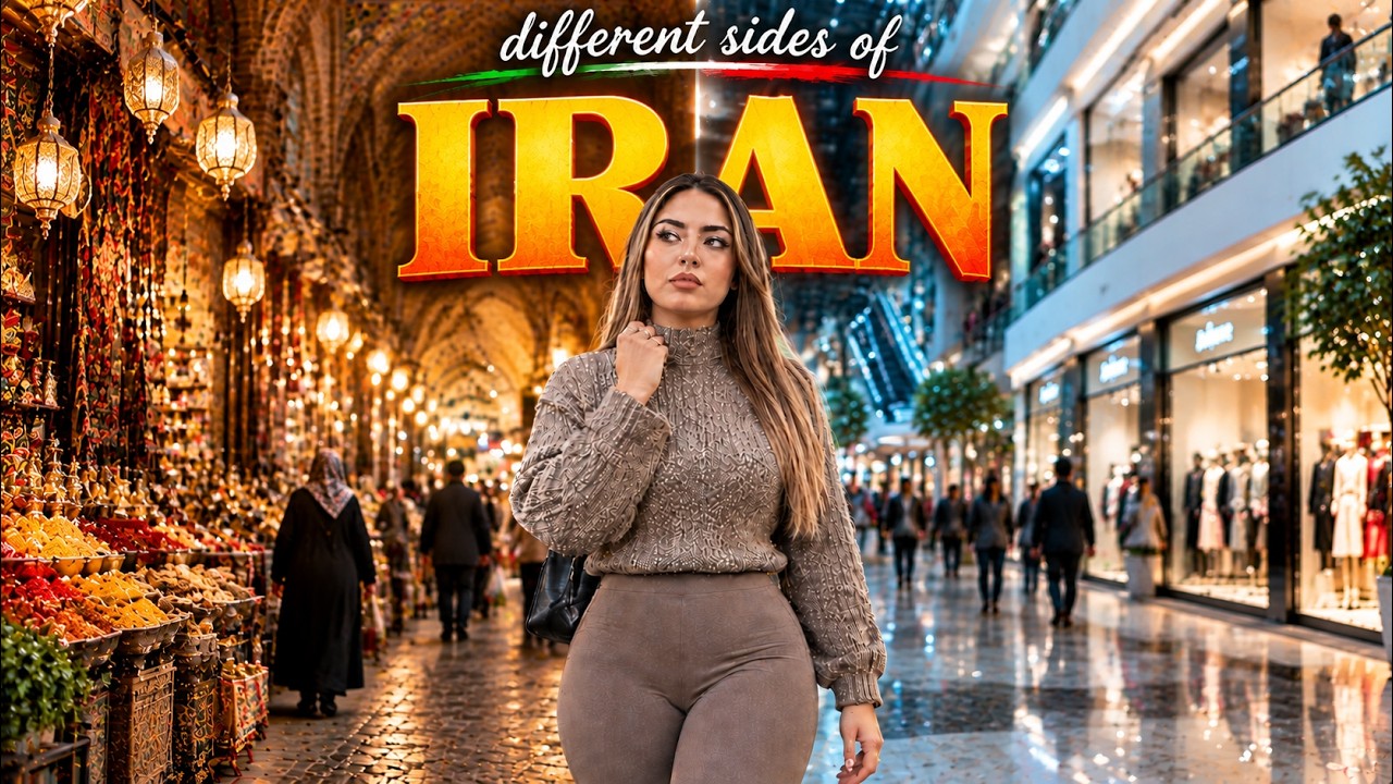 Different Sides of Tehran 🇮🇷 | Walking Through Traditional Bazaars & Modern Malls