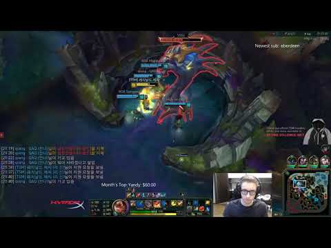 BJERGSEN (Lee Sin) WITH FAKER (YASUO) In One Game In Korea