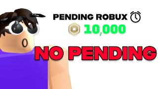 How to Get Robux Without Pending