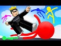 I Cheated Using ADMIN COMMANDS In Roblox Stick Fight