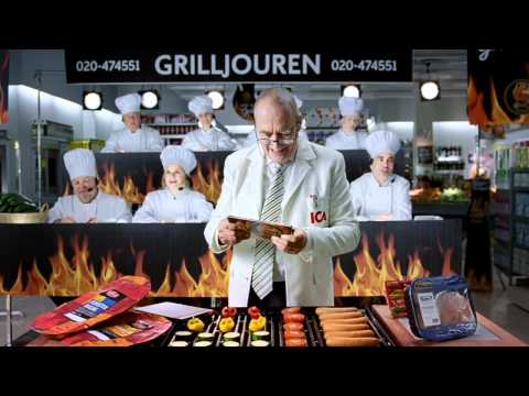 ICA reklamfilm 2012 v.19 - Grilljourens vanligaste frågor