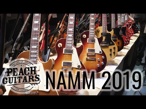 Peach Guitars at NAMM 2019: Gibson USA Guitars
