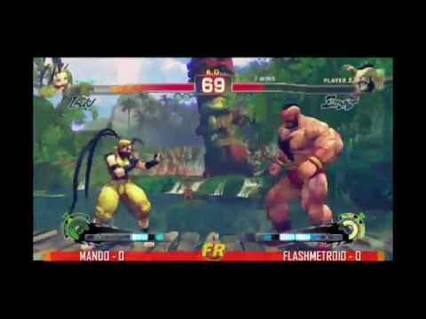 SSF4 AE: Mando (Ibuki) VS Flash Metroid (Zangief)