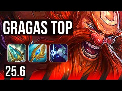 GRAGAS vs SHEN (TOP) | 6k comeback, 14/2/7, Godlike | NA Challenger | 25.6