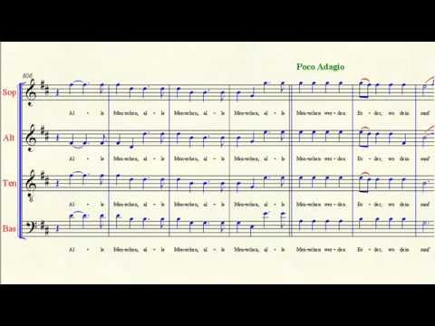 Alto Solo: Symphony 9 Movement 4 Measure 763 - Beethoven