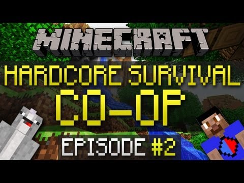 Minecraft Hardcore Survival Co Op #2 with Vikkstar123