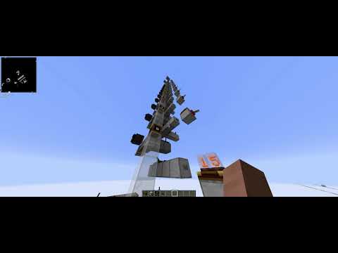 Minecraft Create 0.3 - 15 Floor Elevator