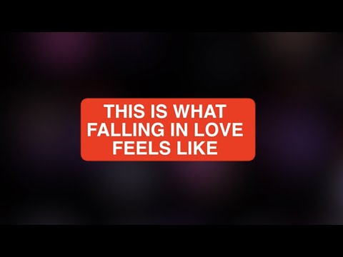 JVKE - This is What Falling in Love Feels Like [Official Lyric Video]
