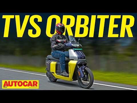TVS Orbiter review - Quirky-looking but functionally sorted EV | First Ride | Autocar India