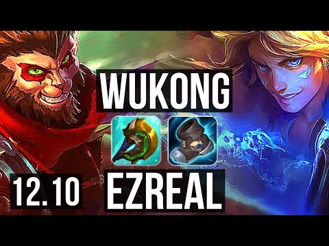 WUKONG & Senna vs EZ & Syndra (ADC) | Rank 5 Wukong, 4/0/3 | KR Challenger | 12.10