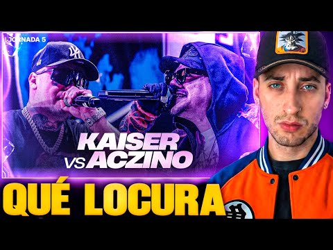 BLON reacciona a ACZINO vs KAISER en FMS WORLD SERIES 🍿