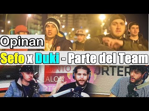 Muphasa,Veyam y Juancín opinan del tema de Duki y Sefo 'Parte del team'