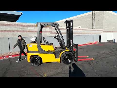 YALE GLP060VX 6,000lb LP (Propane) #778J - Forklift for Sale