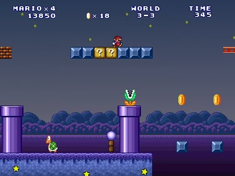 Mario Forever Advance Edition World 3 Speedrun [TAS]